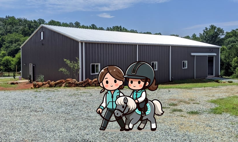 Kid's Horsemanship Program at Starting Point Equestrian, Pittsboro, NC